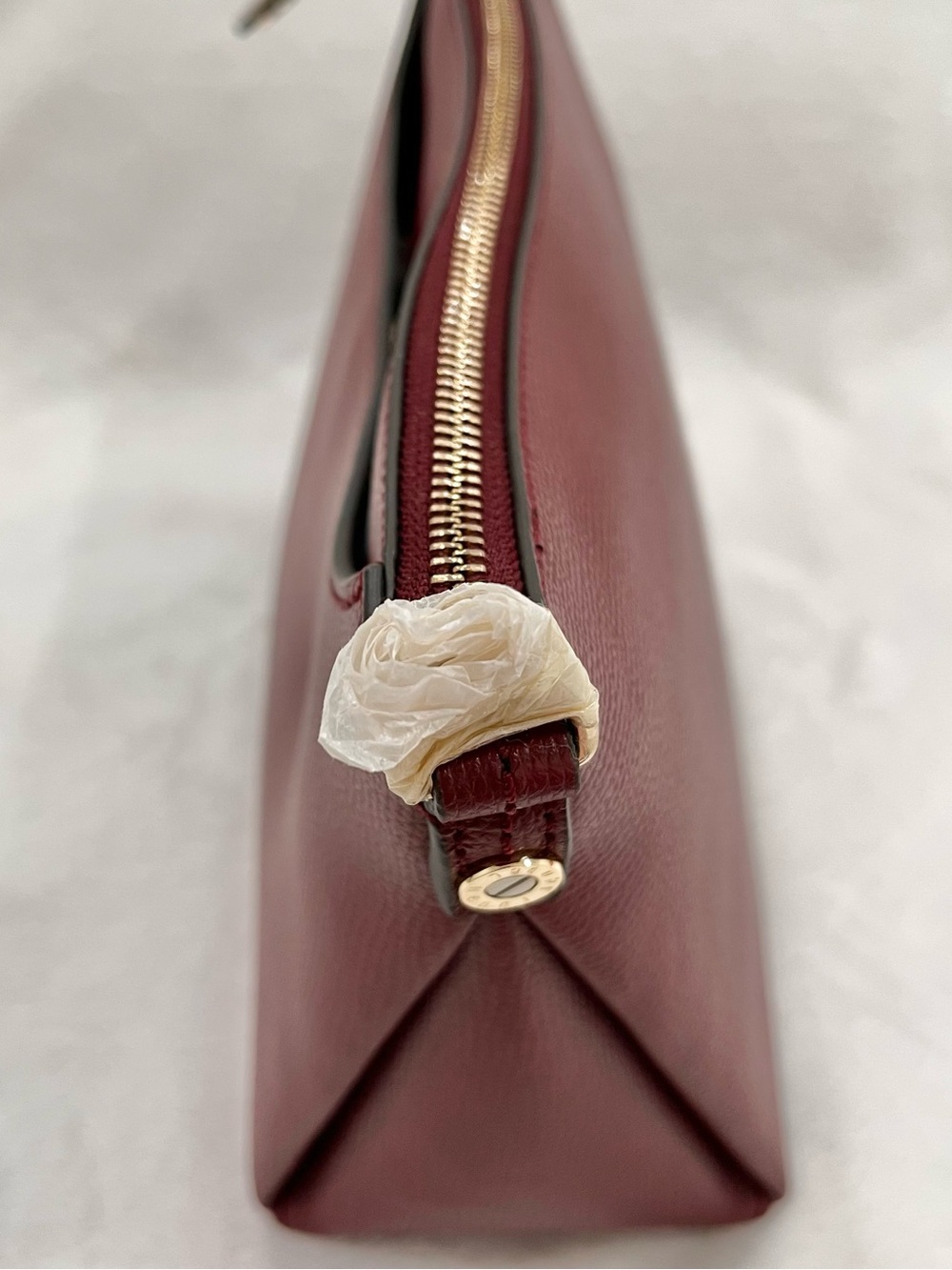 Henri Bendel Pebbled Leather Bowery Crossbody Bag Oxblood NWT - Picture 8 of 15